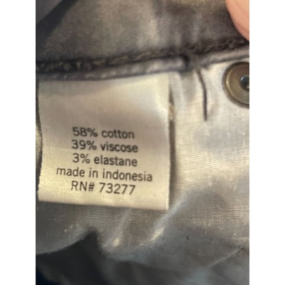 Sonoma Womens Jeans Skinny Leg Mid Rise Five Design Pockets Dark Gray Size 4S - Picture 9 of 9